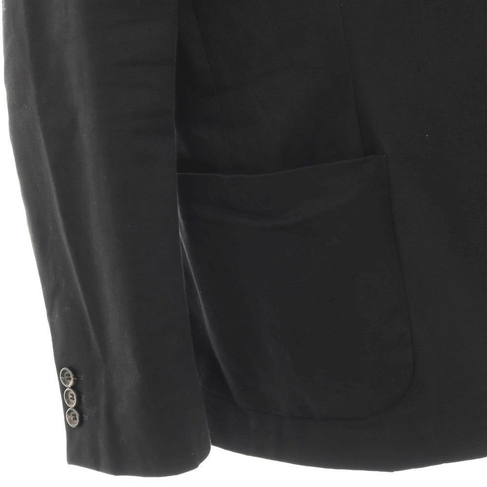 【中古】トネッロ TONELLO ストレッチ コットン 2B カジュアルジャケット ブラック【サイズ50】【 状態ランクC 】【 メンズ 】