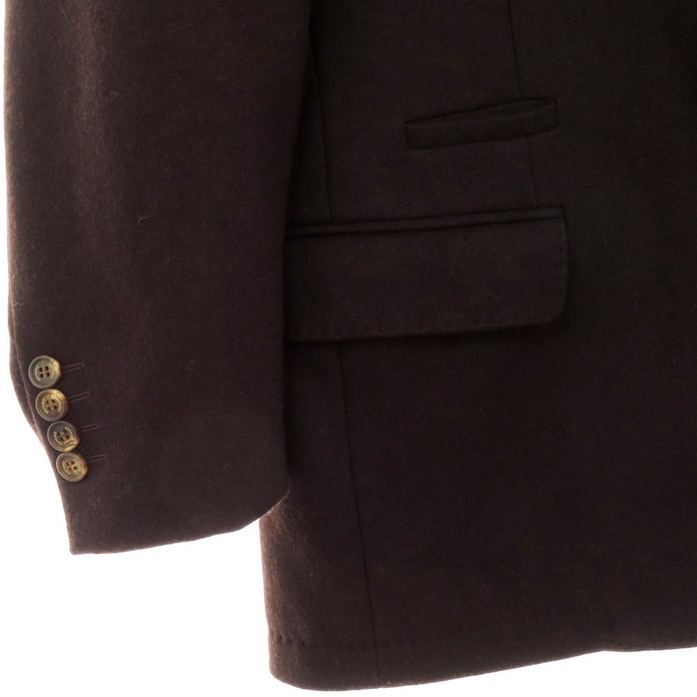 【中古】イレブンティ eleventy ウールナイロン テーラードジャケット ダークブラウン【 52 】【 状態ランクB 】【 メンズ 】