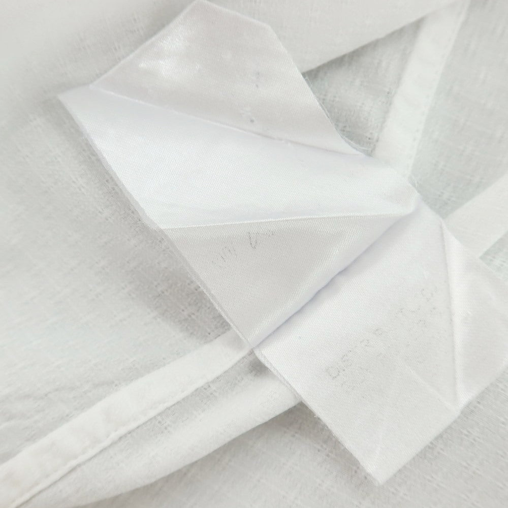 【中古】ギローバー GUY ROVER ジャカードコットン ワイドカラー ドレスシャツ ホワイト【 41 】【 状態ランクC 】【 メンズ 】