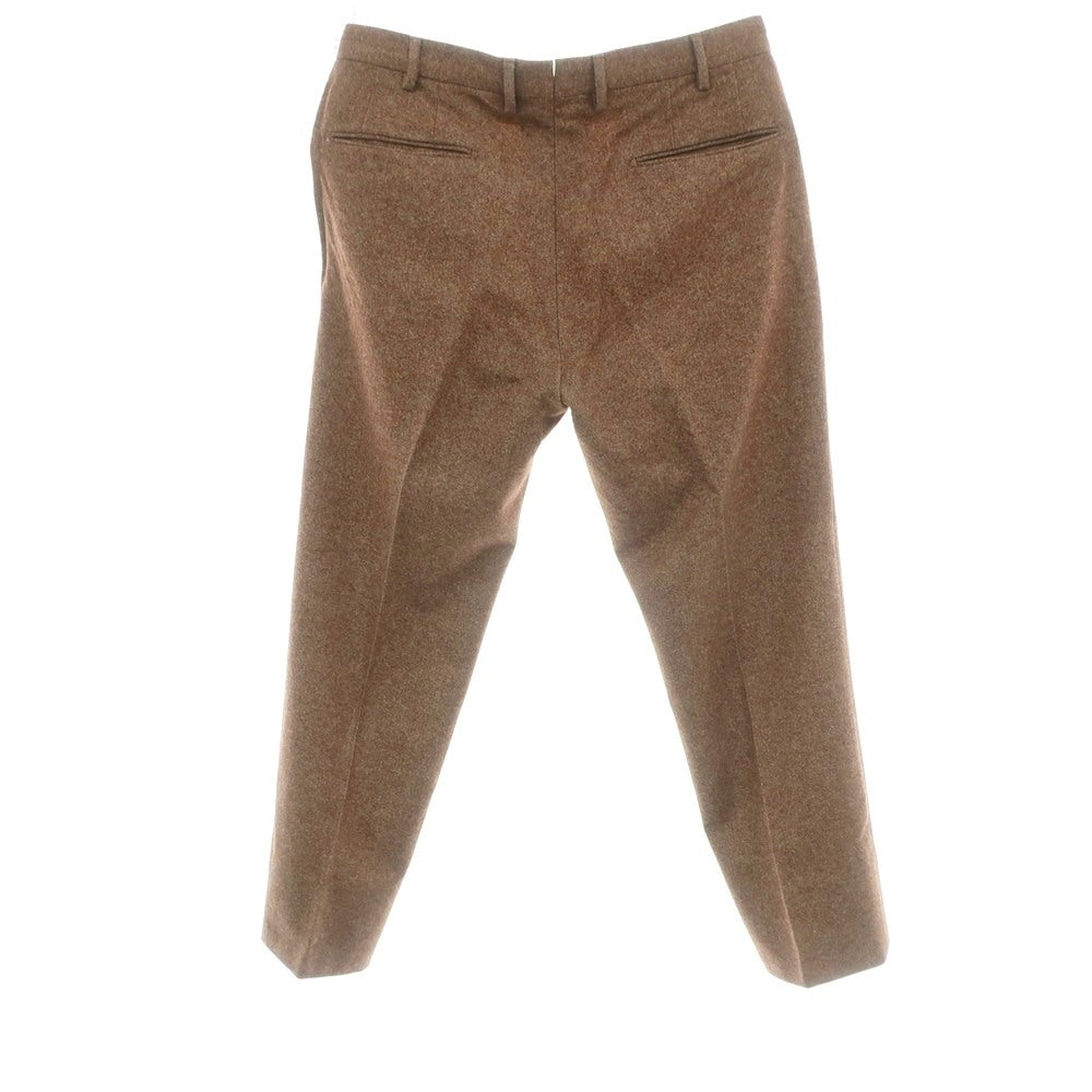 【中古】インコテックス INCOTEX ウール カジュアルスラックスパンツ ブラウン【 50 】【 状態ランクC 】【 メンズ 】