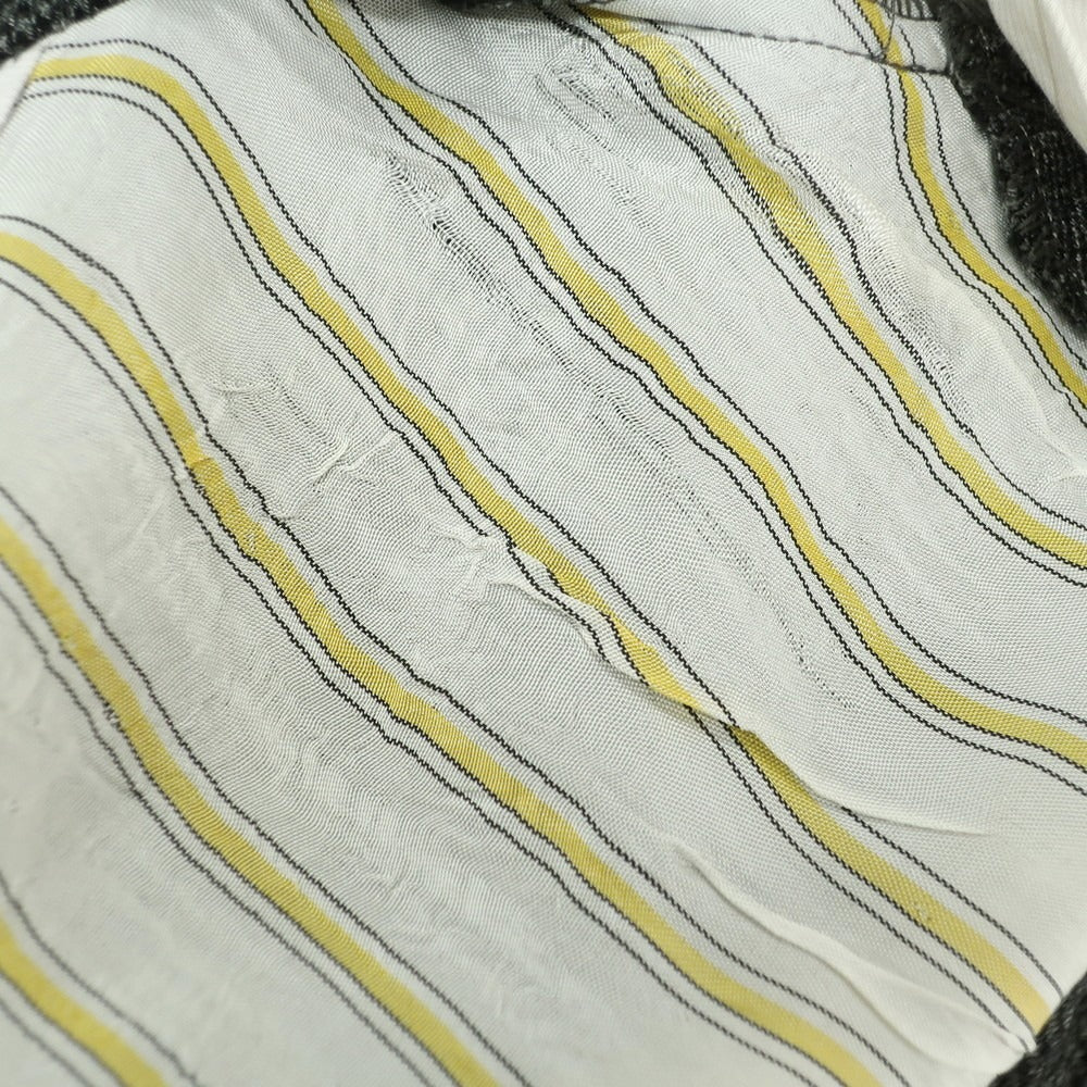 【中古】ピーティートリノ PT TORINO SUPER110‘S ウール グレンチェック ドレススラックスパンツ グレー【 50 】【 状態ランクC 】【 メンズ 】