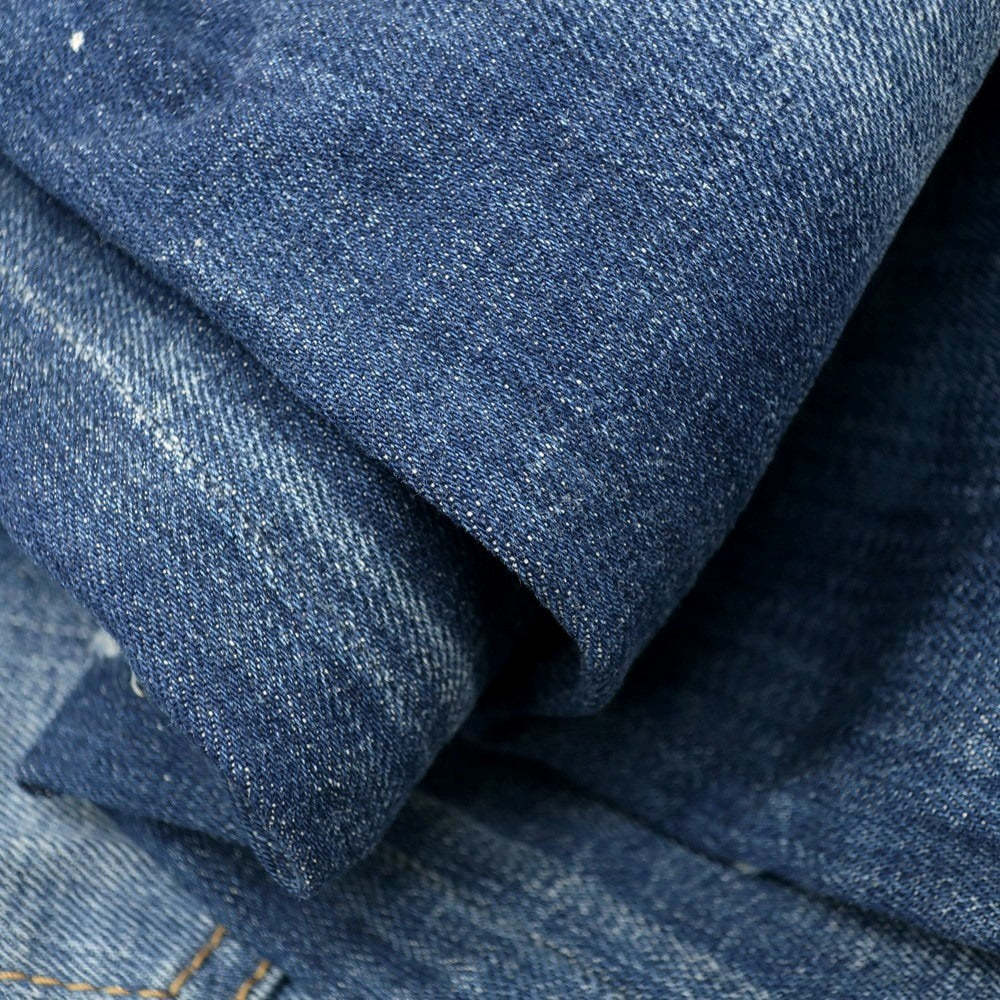 【中古】ディースクエアード DSQUARED2 Cool Guy Cropped Jean ストレッチ コットン デニムパンツ ジーンズ ネイビー【 48 】【 状態ランクC 】【 メンズ 】