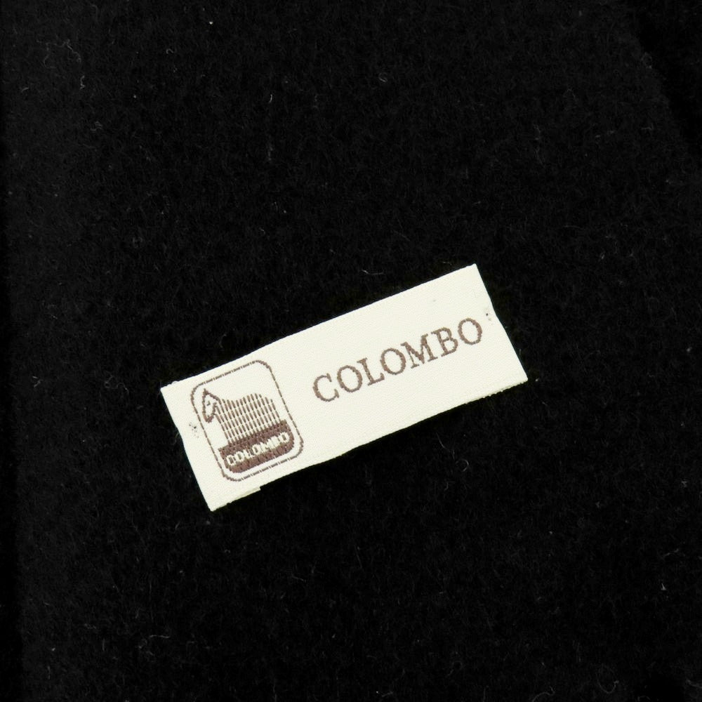 【中古】コロンボ COLOMBO カシミヤ マフラー ブラック【 状態ランクB 】【 メンズ 】