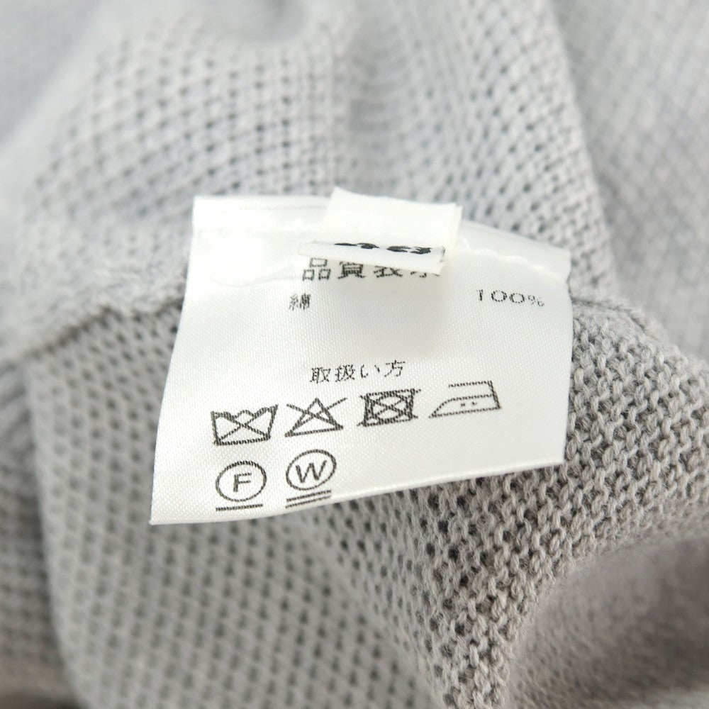 【中古】クルチアーニ CRUCIANI コットン プルオーバー ニットパーカー グレー【サイズ48】【 状態ランクB 】【 メンズ 】