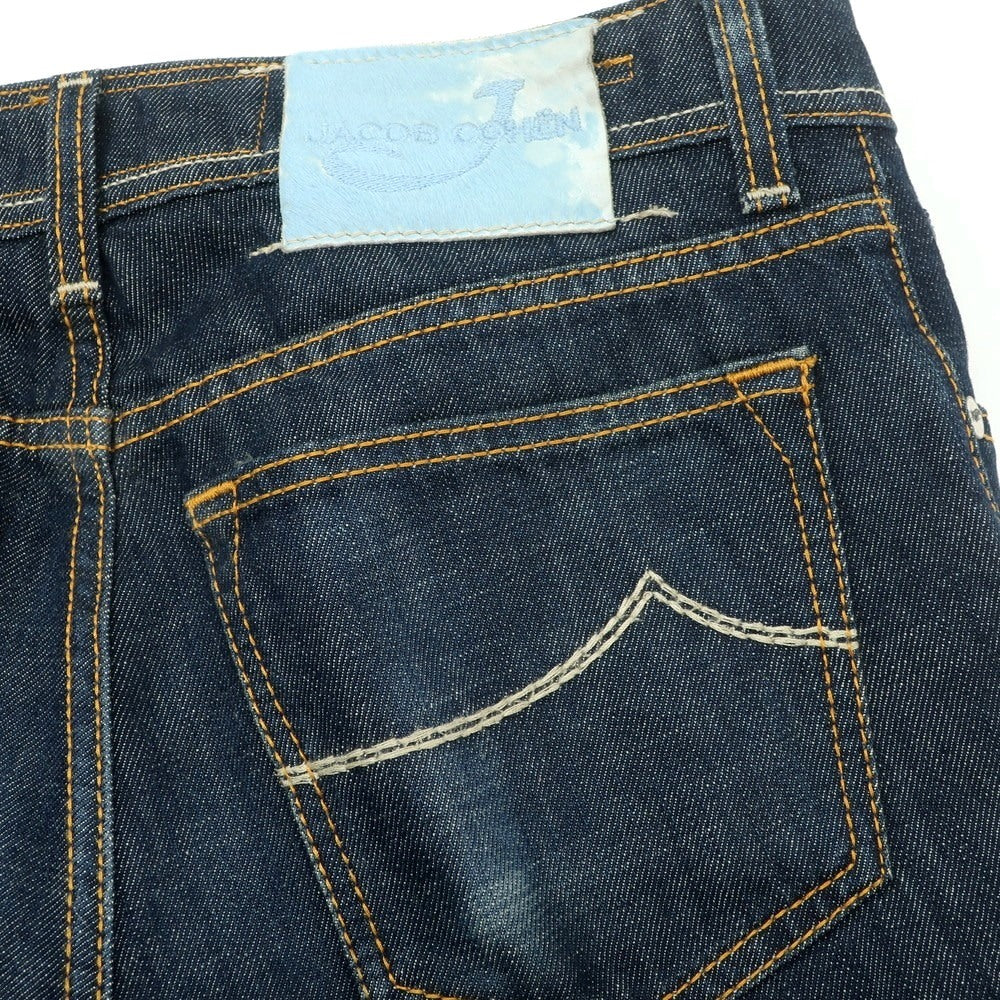 【中古】ヤコブコーエン JACOB COHEN J623 コットン デニムパンツ ジーンズ ネイビー【 30 】【 状態ランクC 】【 メンズ 】