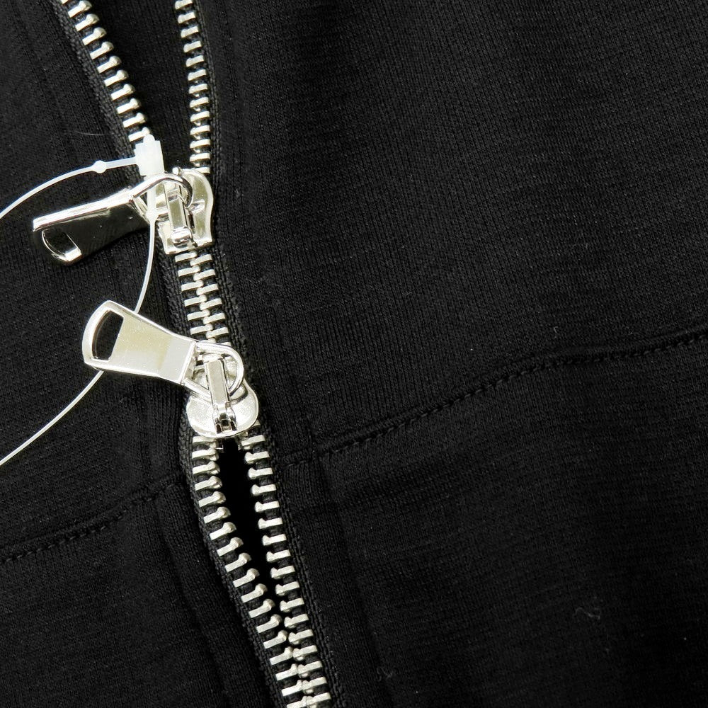 【中古】アンティーチポ アンティチポ ANTICIPO リヨセルウール ジャージー ダブルジップ パーカー ブラック【 44 】【 状態ランクA 】【 メンズ 】