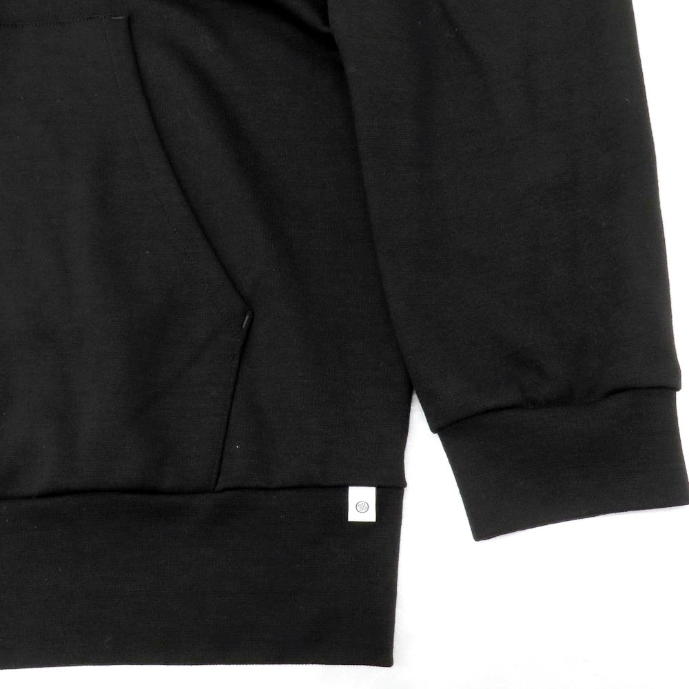 【中古】アンティーチポ アンティチポ ANTICIPO リヨセルウール ジャージー ダブルジップ パーカー ブラック【 44 】【 状態ランクA 】【 メンズ 】