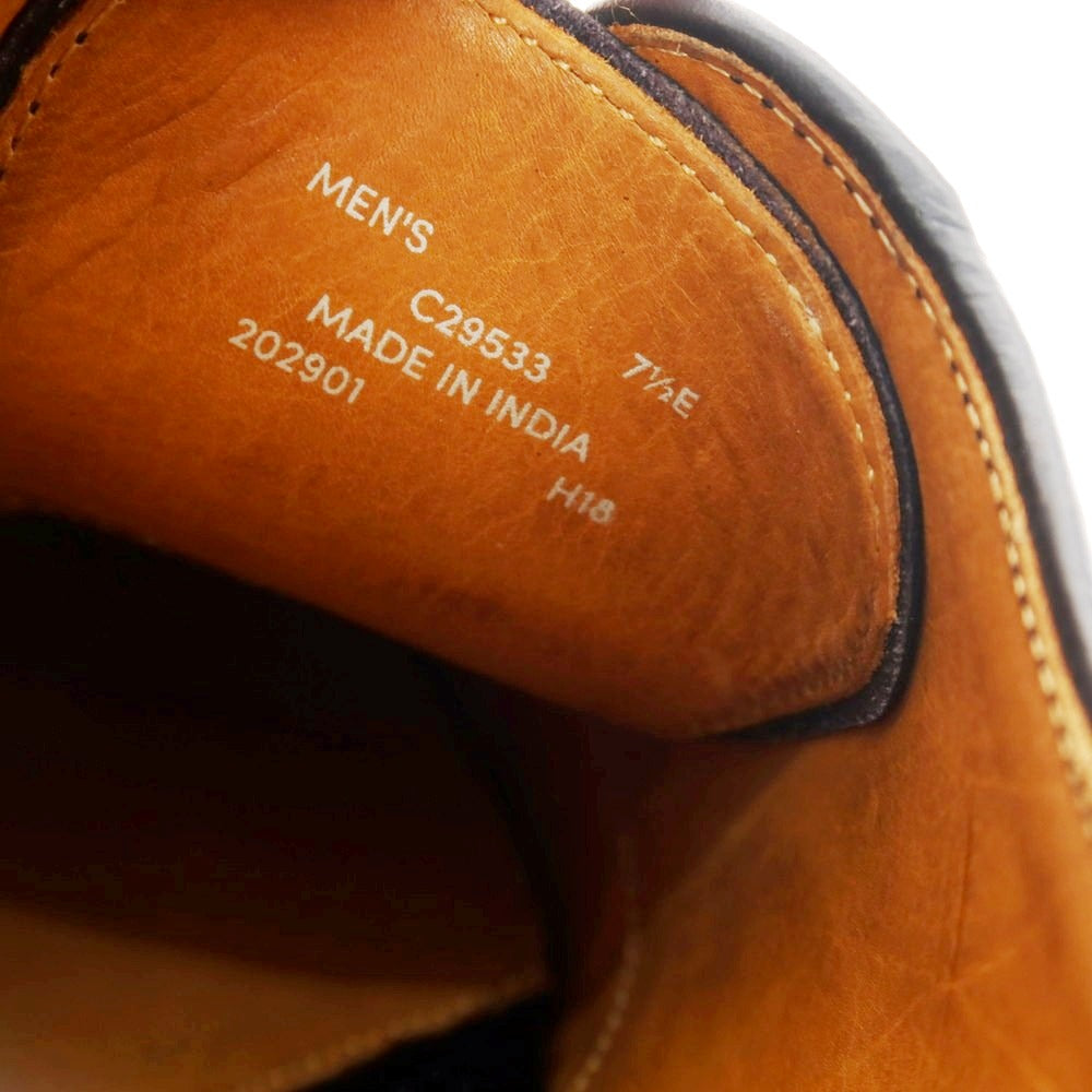 【中古】【未使用】コールハーン COLE HAAN セミブローグ ドレスシューズ ブラック【 7 1/2 】【 状態ランクS 】【 メンズ 】