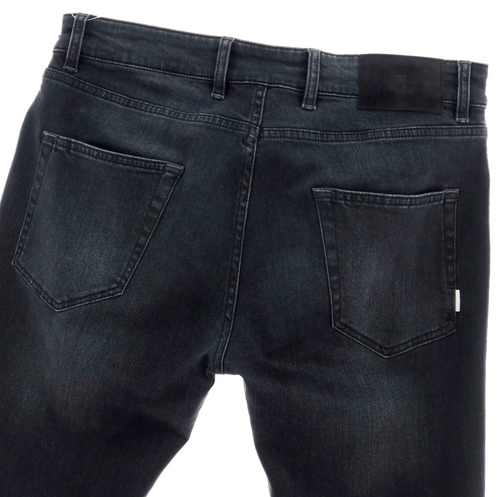 【中古】ピーティートリノ デニム PT TORINO DENIM ストレッチコットンレーヨン ROCK デニムパンツ ブラック【 33 】【 状態ランクB 】【 メンズ 】