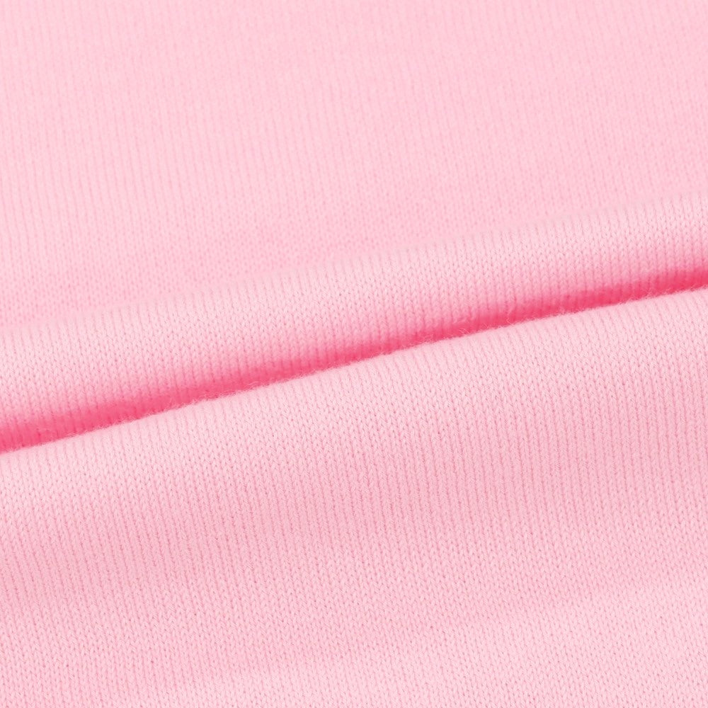 【中古】クルチアーニ CRUCIANI ハイゲージ コットン クルーネック 半袖 プルオーバーニット ピンク【サイズ44】【 状態ランクB 】【 メンズ 】