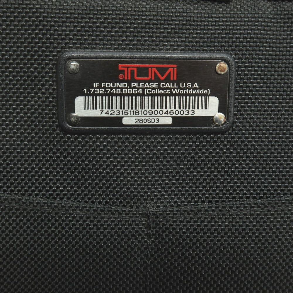 【中古】トゥミ TUMI 280SD3 バリスティックナイロン PCケース ブラック【 状態ランクC 】【 メンズ 】