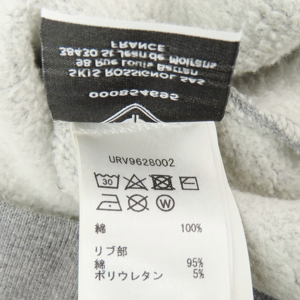 【中古】ロシニョール Rossignol コットン クルーネック スウェット グレー【 S 】【 状態ランクC 】【 メンズ 】