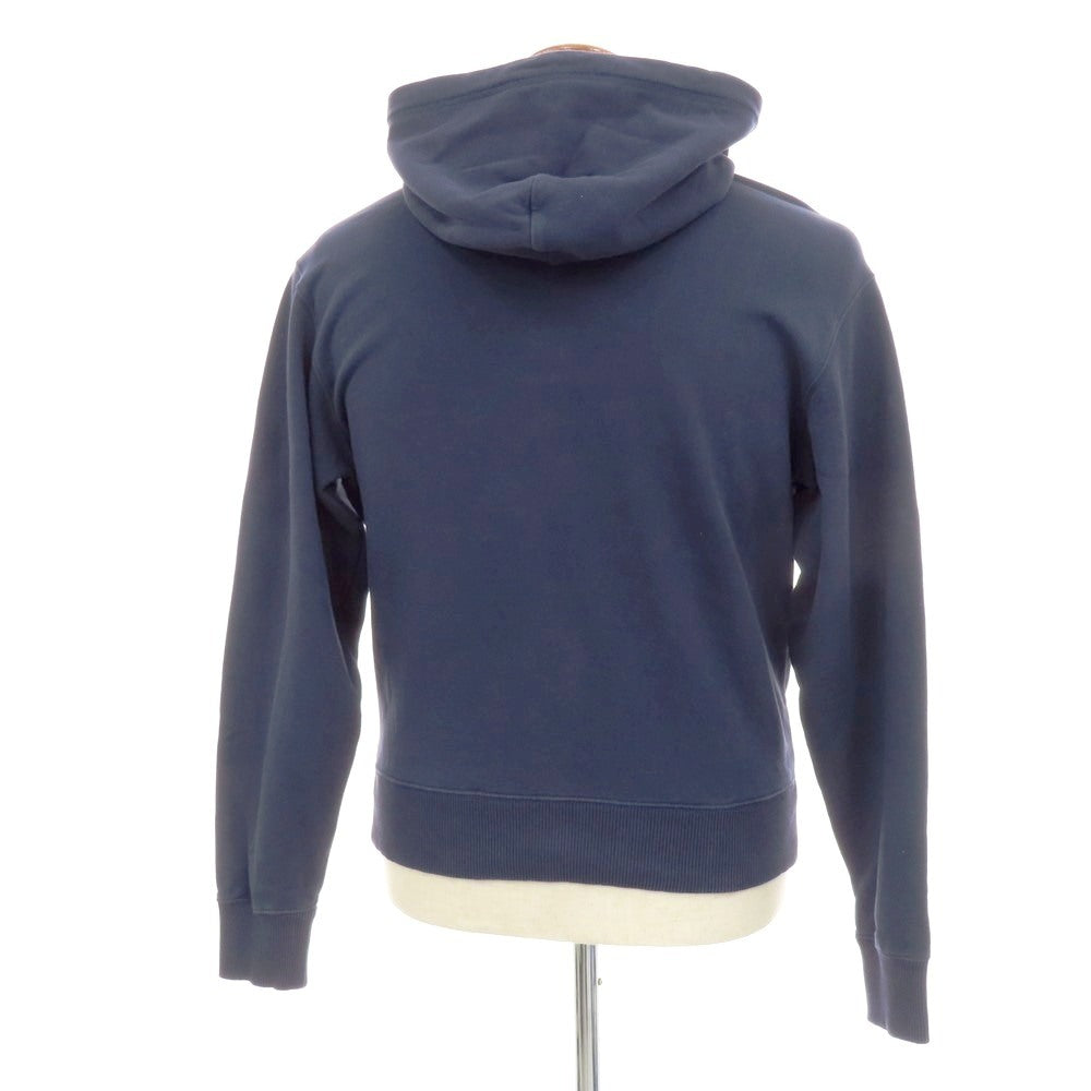 【中古】ケンゾー KENZO ストレッチ コットン プルオーバー パーカー ネイビー【 XS 】【 状態ランクC 】【 メンズ 】