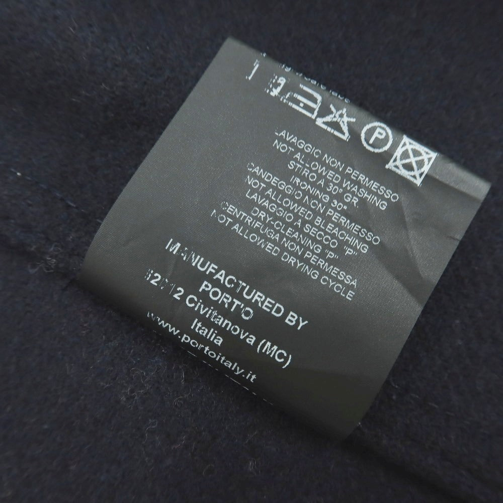 【中古】ロイヤルロウ ROYAL ROW ウールナイロン ピーコート ネイビー【 46 】【 状態ランクB 】【 メンズ 】