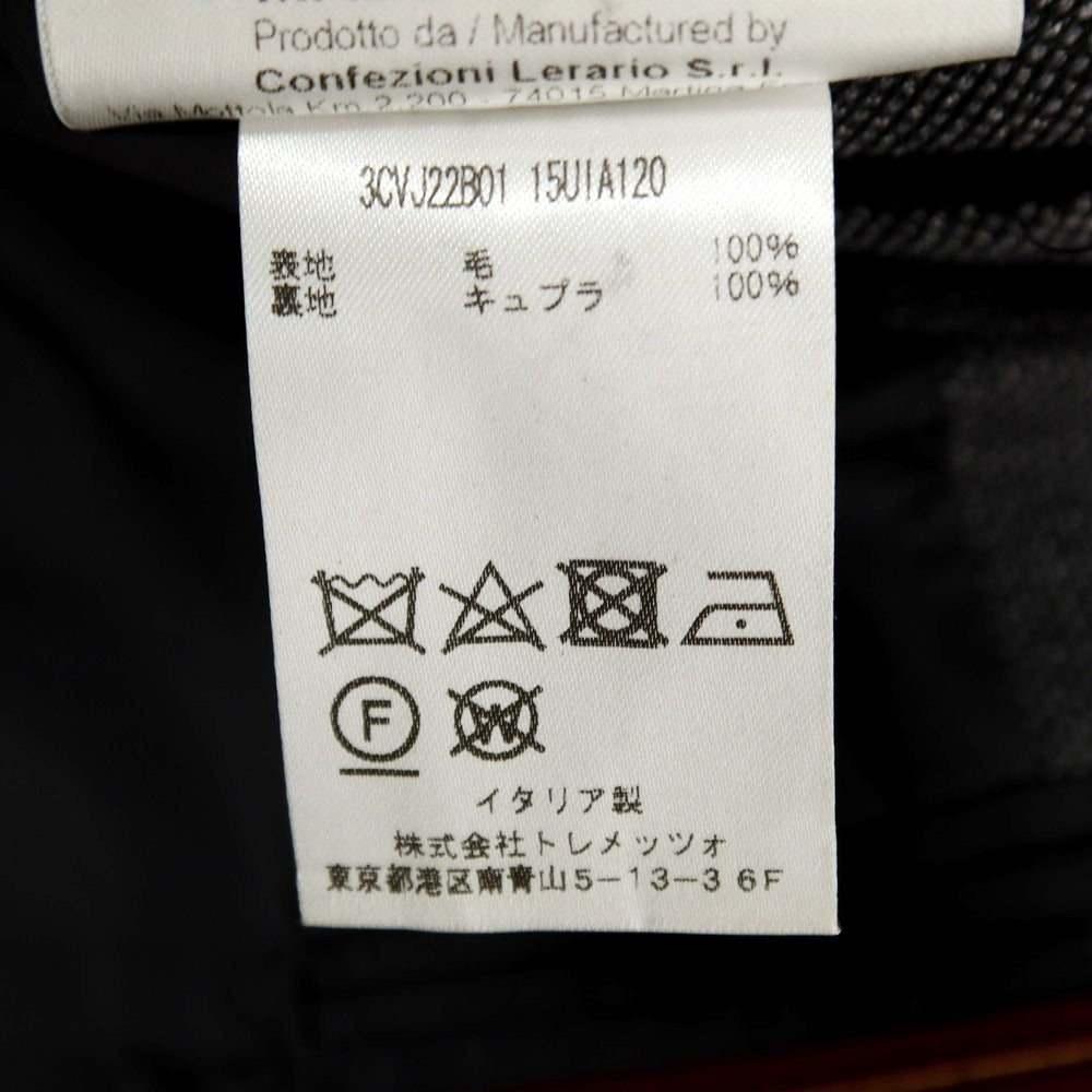 【中古】タリアトーレ TAGLIATORE ウール 2つボタンスーツ グレー【サイズ46/7R】【 状態ランクC 】【 メンズ 】