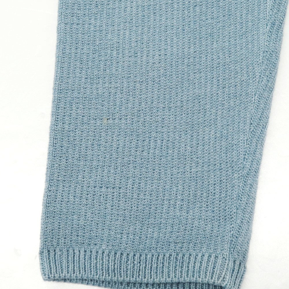 【中古】ロベルトコリーナ ROBERTO COLLINA ウール クルーネック プルオーバーニット ライトブルー【 48 】【 状態ランクB 】【 メンズ 】