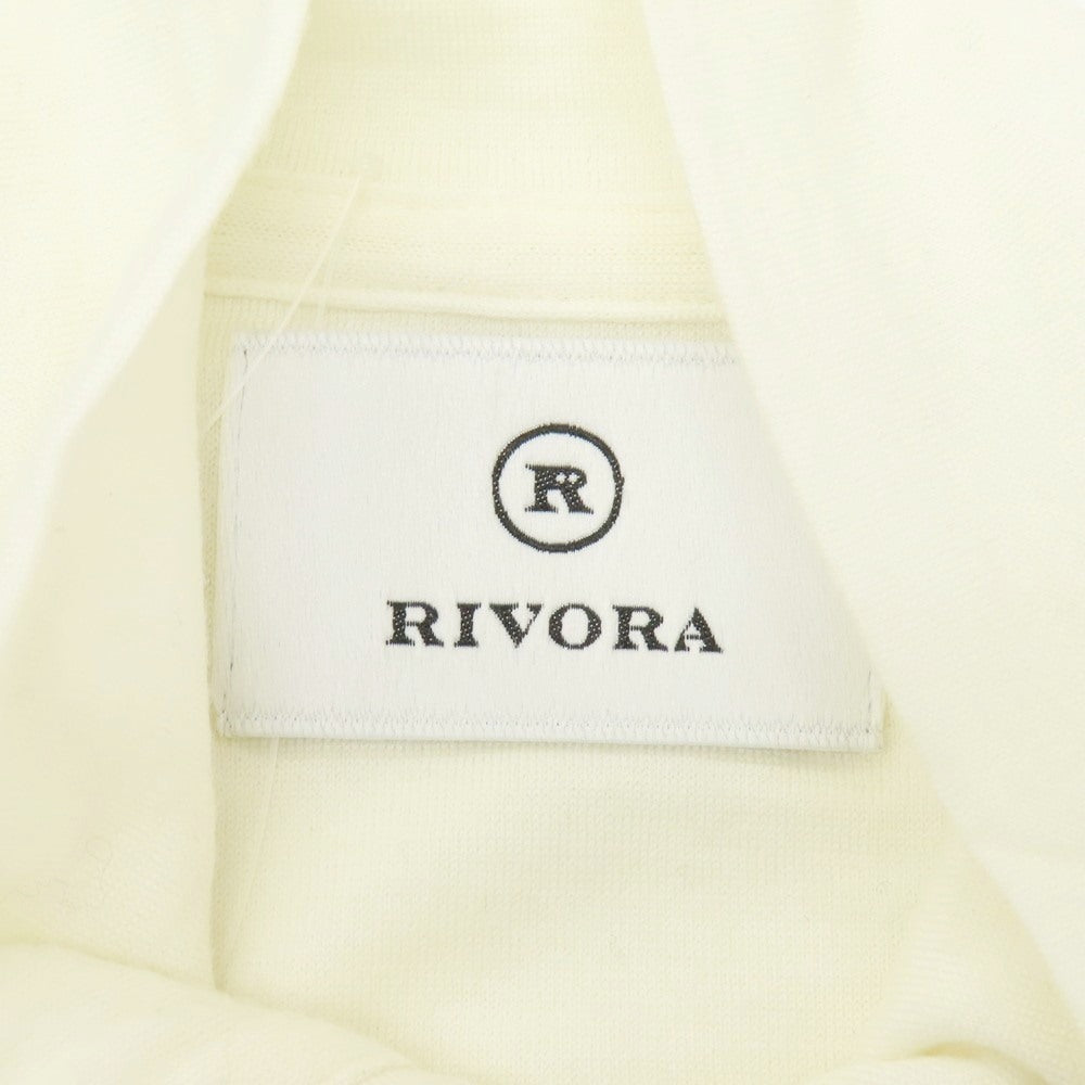 【中古】リヴォラ RIVORA ウール ハーフジップ プルオーバーニット オフホワイト【 S 】【 状態ランクB 】【 メンズ 】