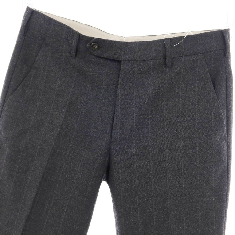 【中古】ベルウィッチ BERWICH ウールコットン ドレススラックスパンツ グレー【 46 】【 状態ランクB 】【 メンズ 】