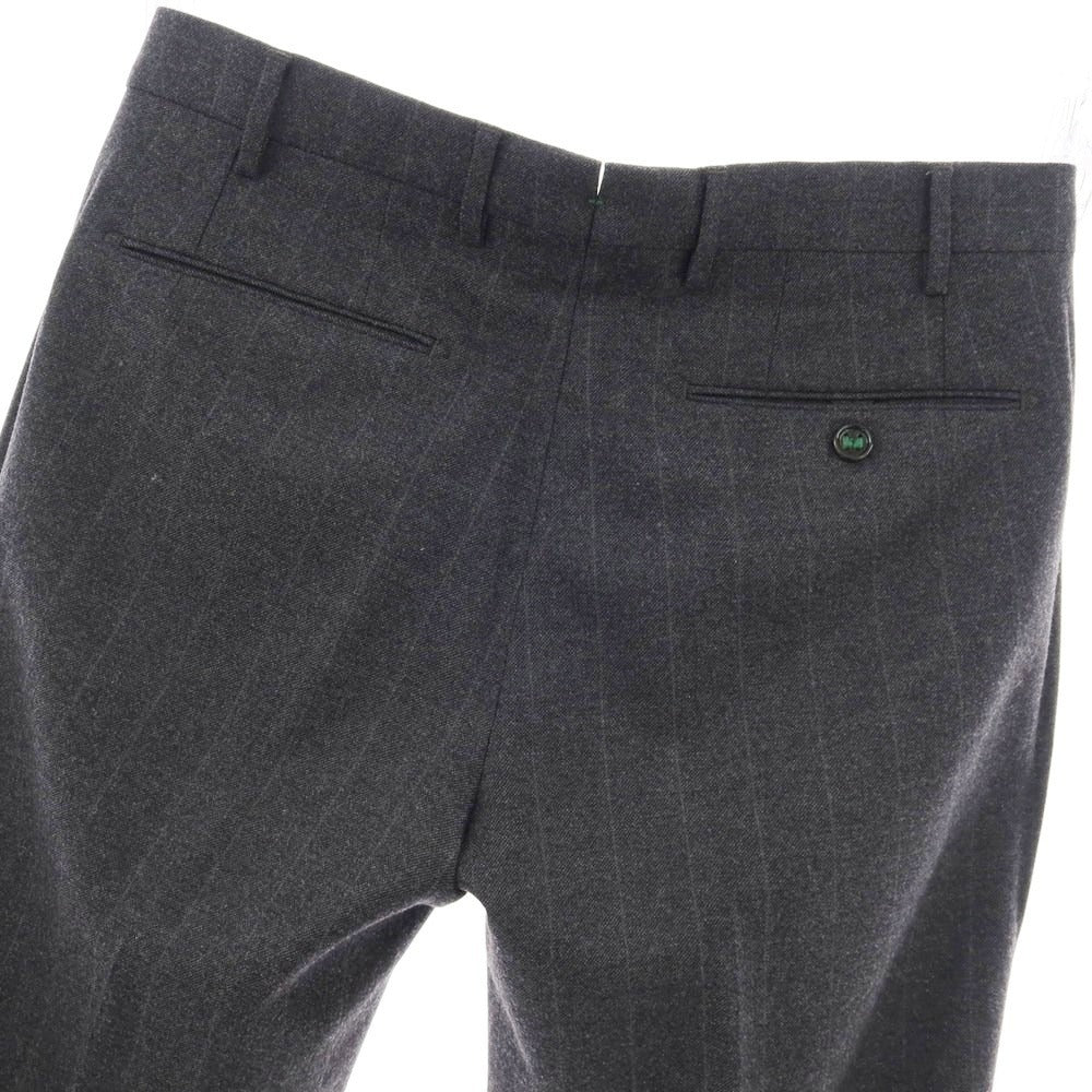 【中古】ベルウィッチ BERWICH ウールコットン ドレススラックスパンツ グレー【 46 】【 状態ランクB 】【 メンズ 】