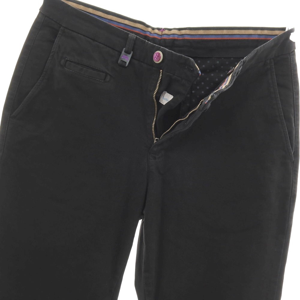 【SALE30%OFF/返品不可】【中古】バルバティ Barbati P-JEK-R ストレッチ コットン カジュアルスラックスパンツ ブラック【 サイズ46 】【 状態ランクB 】【 メンズ 】