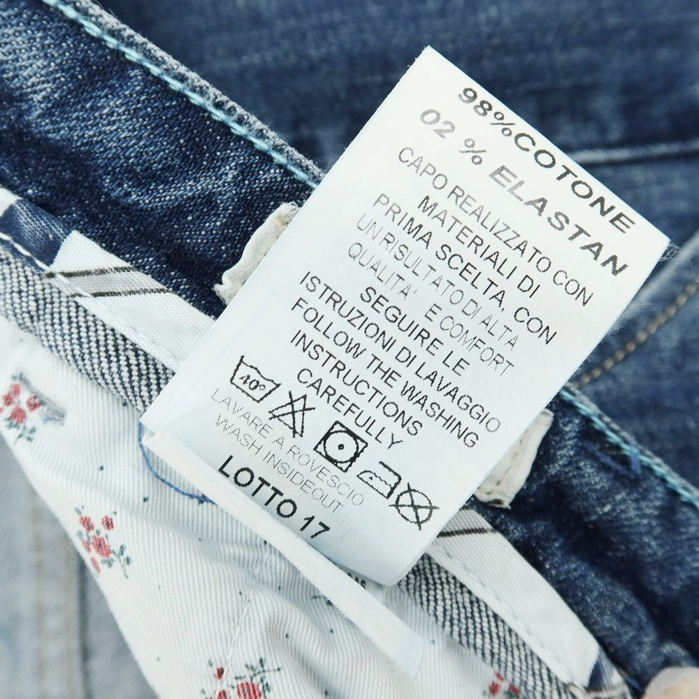 【中古】バルバティ Barbati ストレッチ デニムパンツ ネイビー【 46 】【 状態ランクC 】【 メンズ 】