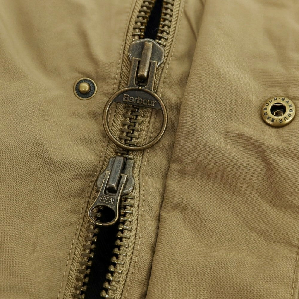 【中古】【未使用】バブアー Barbour ×BARACUTA ノンワックス ビデイル ポリエステルコットン 中綿ブルゾン ベージュ【 M 】【 状態ランクS 】【 メンズ 】