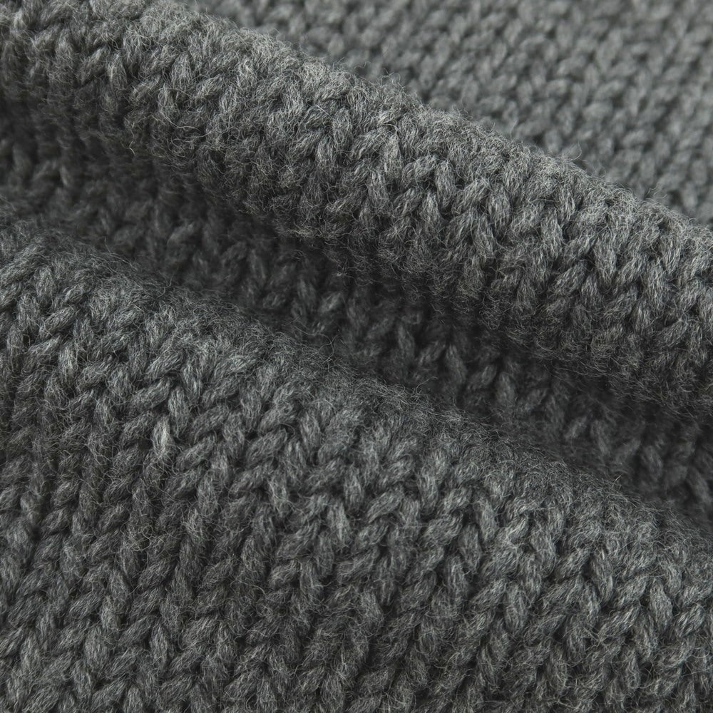 【中古】クルチアーニ CRUCIANI ウール クルーネック プルオーバーニット グレー【 46 】【 状態ランクB 】【 メンズ 】