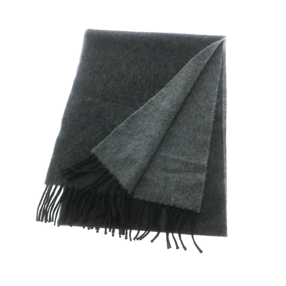 【中古】ベグアンドコー BEGG&CO カシミヤ マフラー グレー【 状態ランクA 】【 メンズ 】