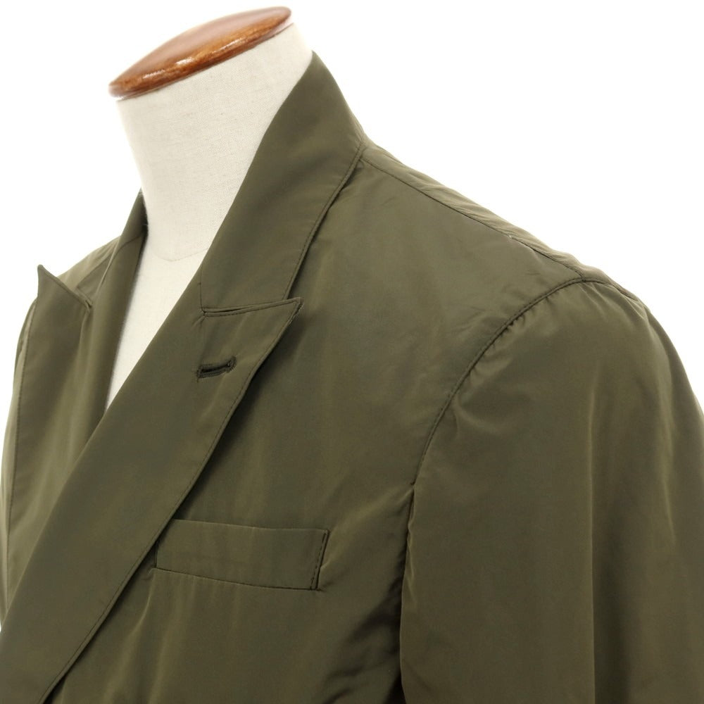 【新品】ヘルノ Herno ポリエステル ダブル6B カジュアルジャケット オリーブ【サイズ48】【 状態ランクN 】【 メンズ 】