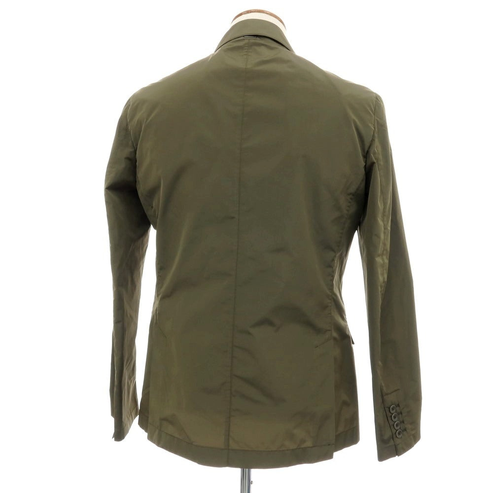 【新品】ヘルノ Herno ポリエステル ダブル6B カジュアルジャケット オリーブ【サイズ48】【 状態ランクN 】【 メンズ 】