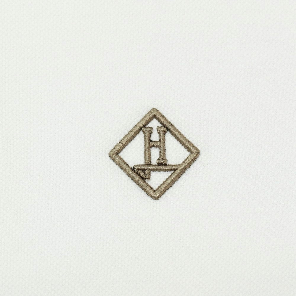 【新品】ヘルノ Herno コットン 鹿の子 半袖ポロシャツ ホワイト【サイズ52】【 状態ランクN 】【 メンズ 】