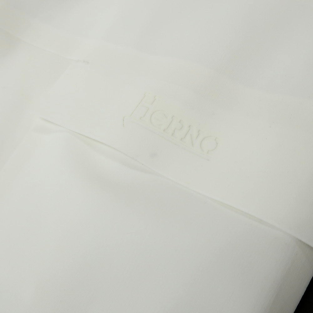 【新品アウトレット】ヘルノ Herno コットンポリウレタン クルーネック 半袖ポケットTシャツ ホワイト【サイズ52】【 状態ランクN- 】【 メンズ 】