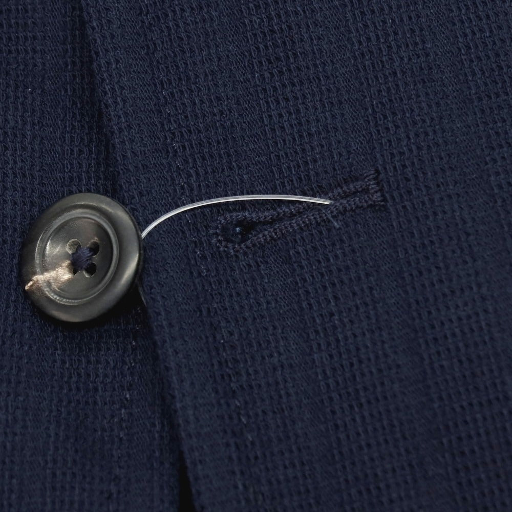 【新品】チルコロ1901 CIRCOLO 1901 コットン ドビー調 ストライプ 2B カジュアルジャケット ネイビー【サイズ44】【 状態ランクN 】【 メンズ 】