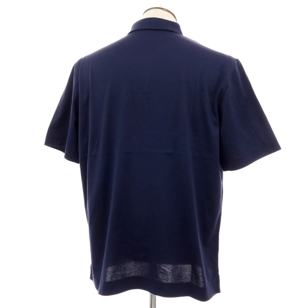 【新品】チルコロ1901 CIRCOLO 1901 コットン 半袖ポロシャツ ネイビー【サイズXXXL】【 状態ランクN 】【 メンズ 】