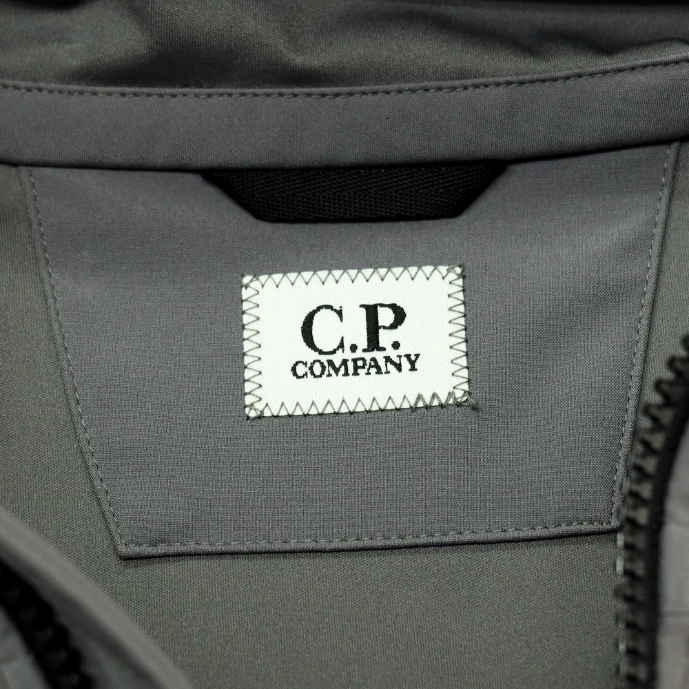 【新品】シーピーカンパニー C.P.Company ポリエステルポリウレタン ダブルジップ フーデッド シェルジャケット グレー【サイズM】【 状態ランクN 】【 メンズ 】