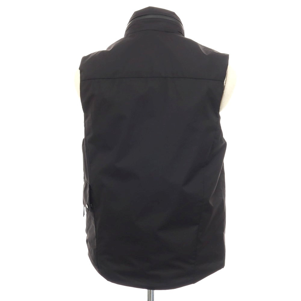 【新品】シーピーカンパニー C.P.Company PERTEX PRIMALOFT ナイロン スタンドカラー ジップアップ 中綿入り ベスト ブルゾン ブラック【サイズS】【 状態ランクN 】【 メンズ 】