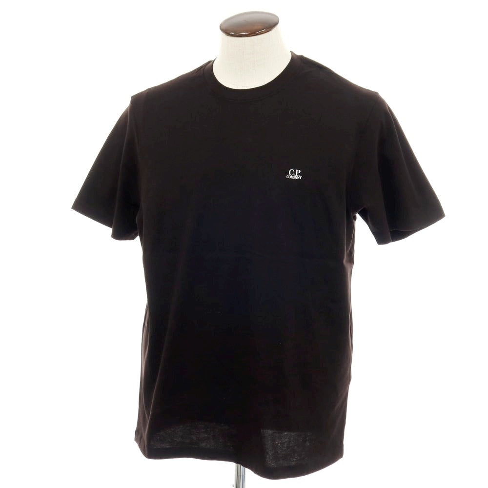 【新品】シーピーカンパニー C.P.Company コットン クルーネック 半袖Tシャツ ブラック【サイズL】【 状態ランクN 】【 メンズ 】