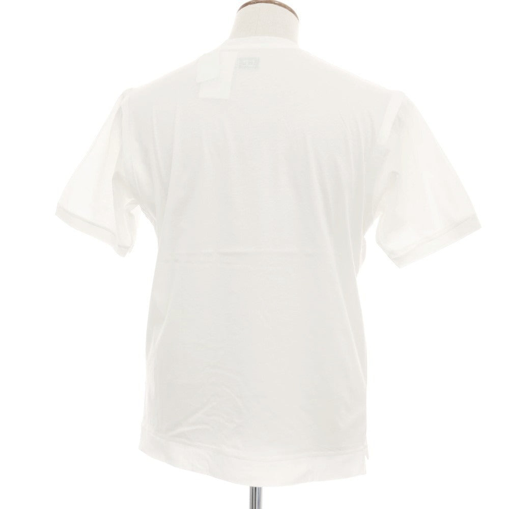 【新品】シーピーカンパニー C.P.Company コットン クルーネック 半袖Tシャツ ホワイト【サイズM】【 状態ランクN 】【 メンズ 】