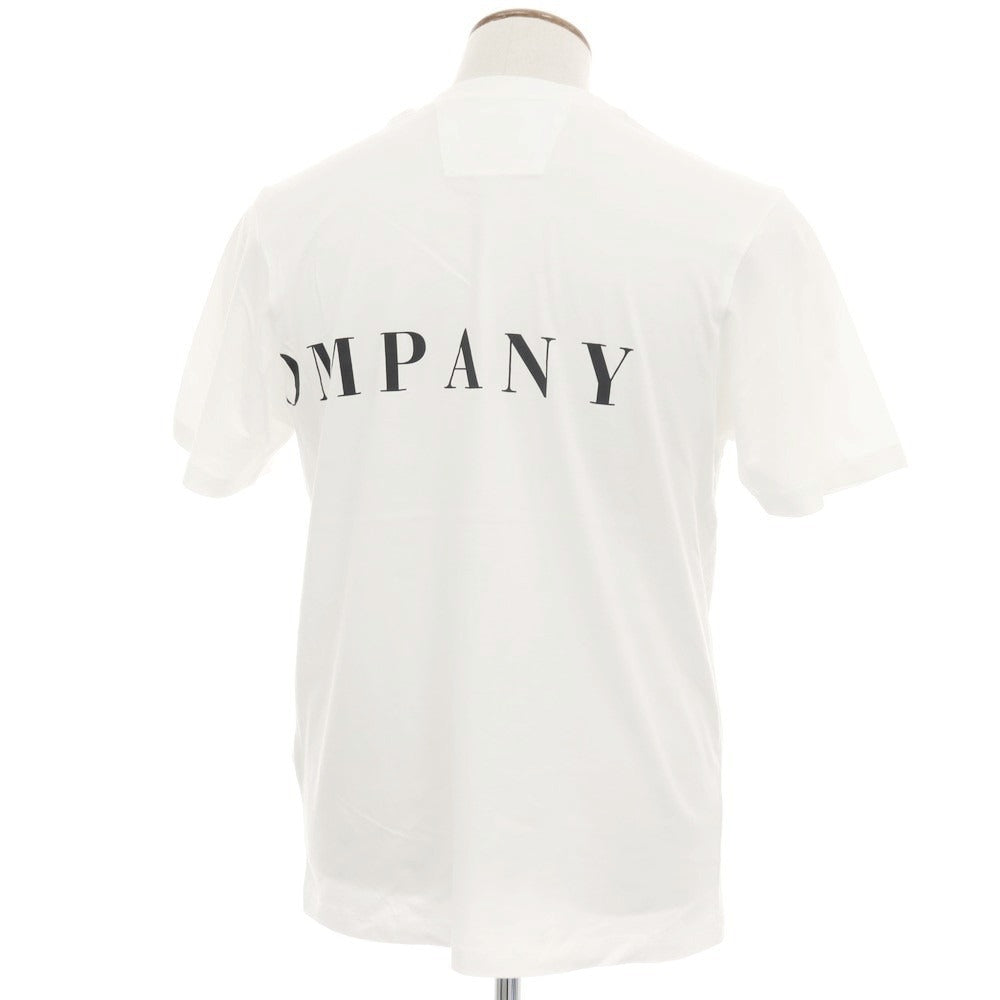 【新品】シーピーカンパニー C.P.Company コットン クルーネック 半袖Tシャツ ホワイト【サイズM】【 状態ランクN 】【 メンズ 】