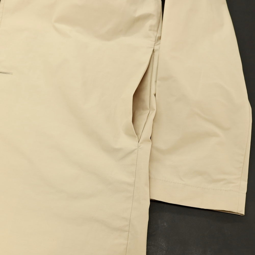 【新品】ラルディーニ LARDINI ポリエステルコットン フーデッドコート ベージュ【サイズ46】【 状態ランクN 】【 メンズ 】