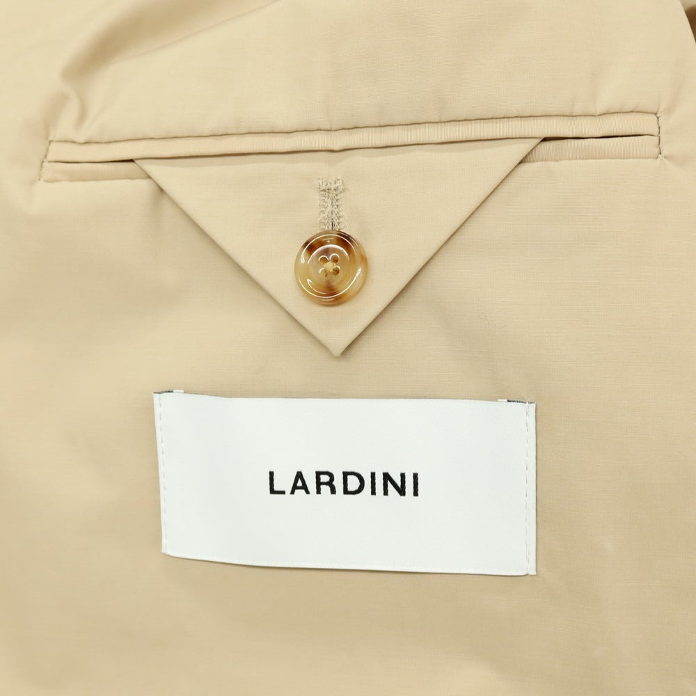 【新品アウトレット】ラルディーニ LARDINI ポリエステルコットン フーデッドコート ベージュ【サイズ46】【 状態ランクN- 】【 メンズ 】