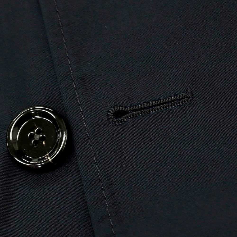 【新品】ラルディーニ LARDINI ポリエステルコットン ピーコート ブラック【サイズ46】【 状態ランクN 】【 メンズ 】