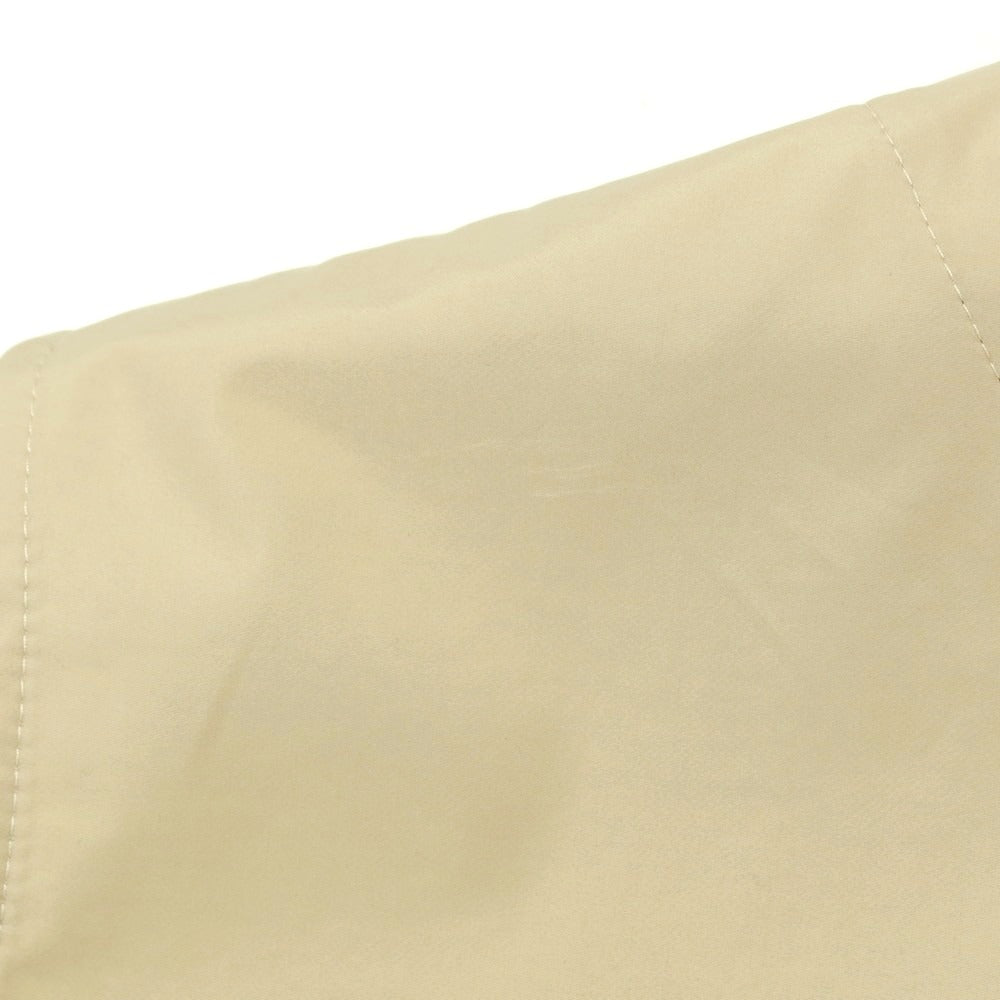 【新品アウトレット】ラルディーニ LARDINI コットンポリエステル スタンドカラージップアップベスト ベージュ【サイズ46】【 状態ランクN- 】【 メンズ 】