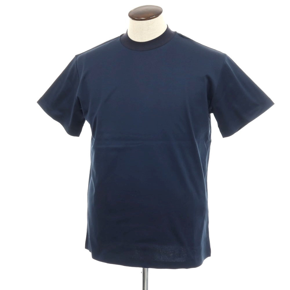 【新品】ラルディーニ LARDINI コットン 半袖Tシャツ ネイビー【サイズL】【 状態ランクN 】【 メンズ 】