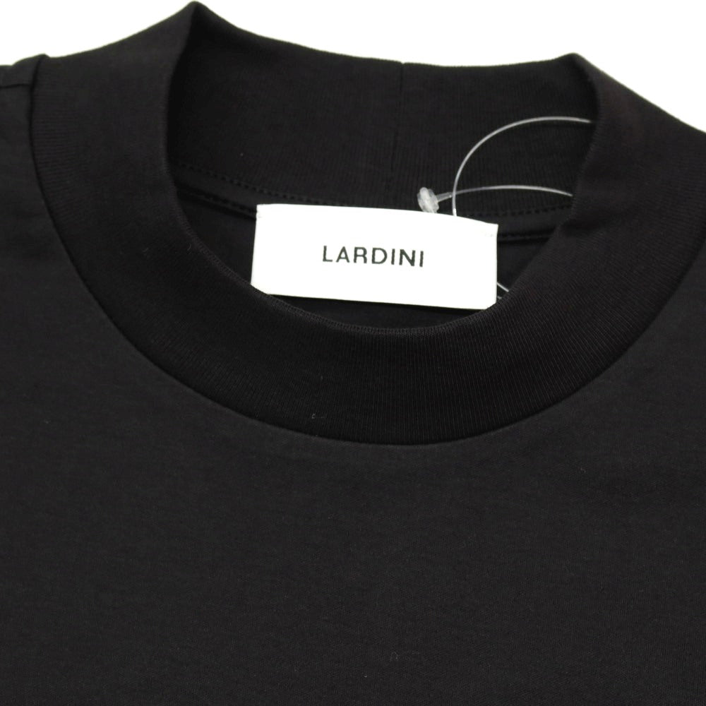 【新品】ラルディーニ LARDINI コットン 半袖Tシャツ ブラック【サイズS】【 状態ランクN 】【 メンズ 】
