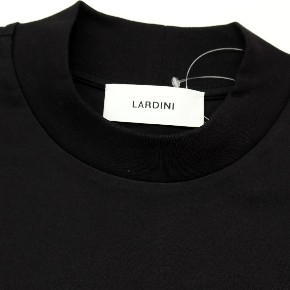 【新品】ラルディーニ LARDINI コットン 半袖Tシャツ ブラック【サイズS】【 状態ランクN 】【 メンズ 】