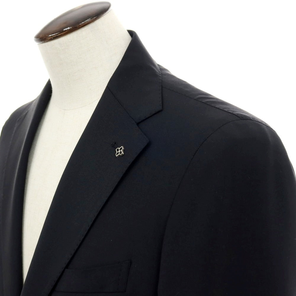 【新品】タリアトーレ TAGLIATORE ストレッチウールポリエステル 2つボタンスーツ ブラック【サイズ50】【 状態ランクN 】【 メンズ 】