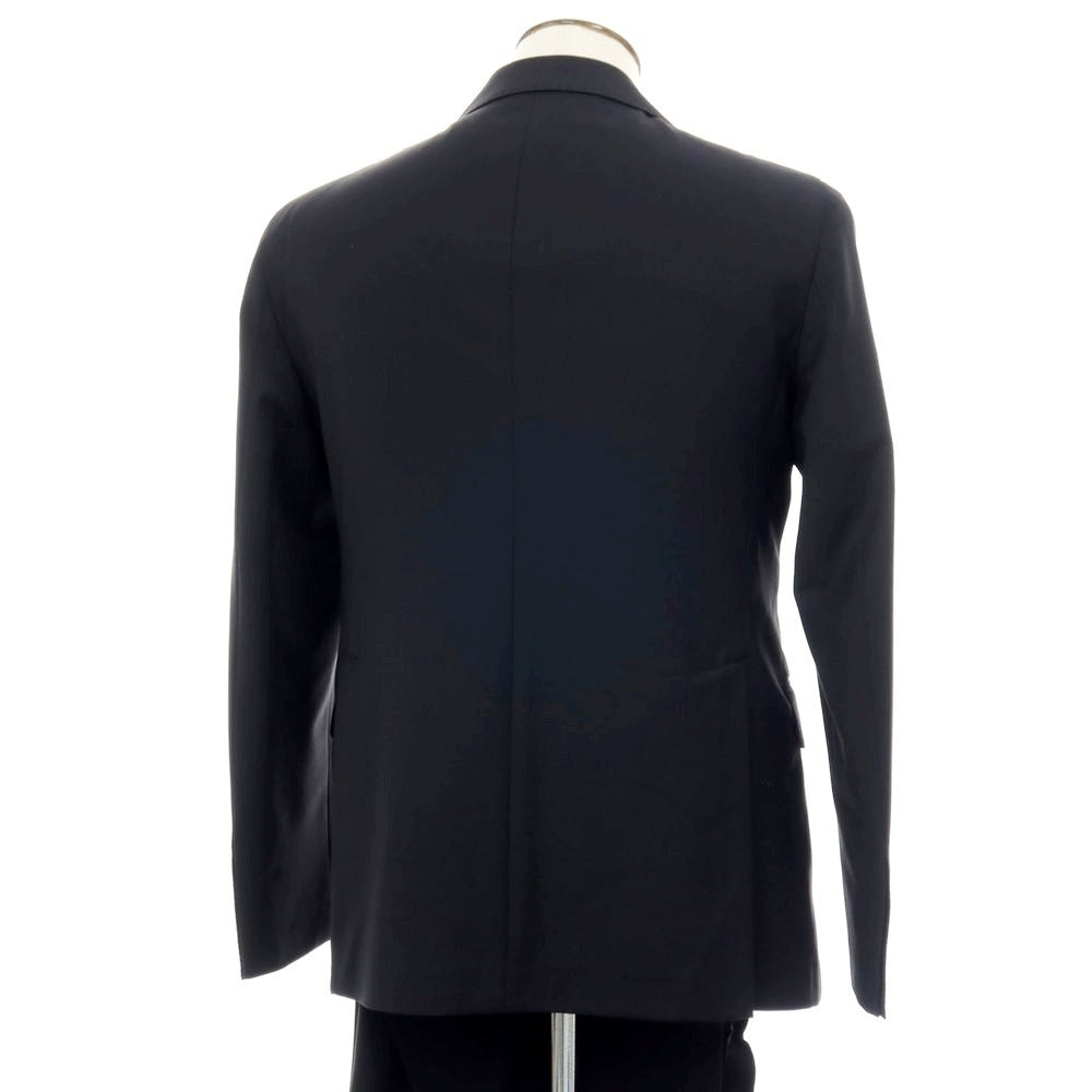 【新品】タリアトーレ TAGLIATORE ストレッチウールポリエステル 2つボタンスーツ ブラック【サイズ50】【 状態ランクN 】【 メンズ 】