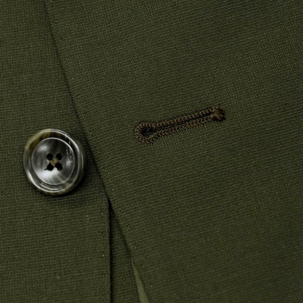 【新品】タリアトーレ TAGLIATORE ストレッチウール 2つボタンスーツ オリーブ【サイズ44】【 状態ランクN 】【 メンズ 】