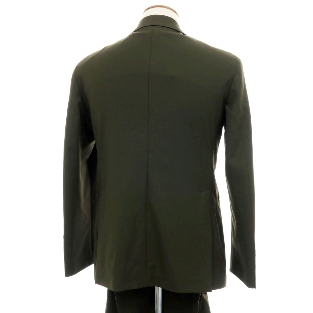 【新品】タリアトーレ TAGLIATORE ストレッチウール 2つボタンスーツ オリーブ【サイズ46】【 状態ランクN 】【 メンズ 】